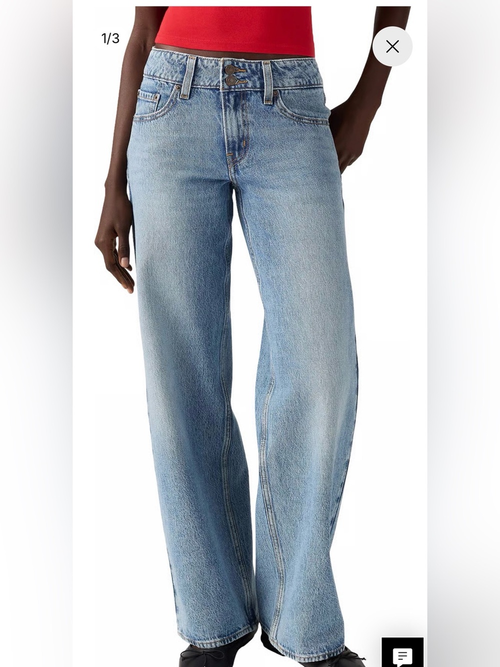 Levi's Superlow Loose Jeans - Medium Wash